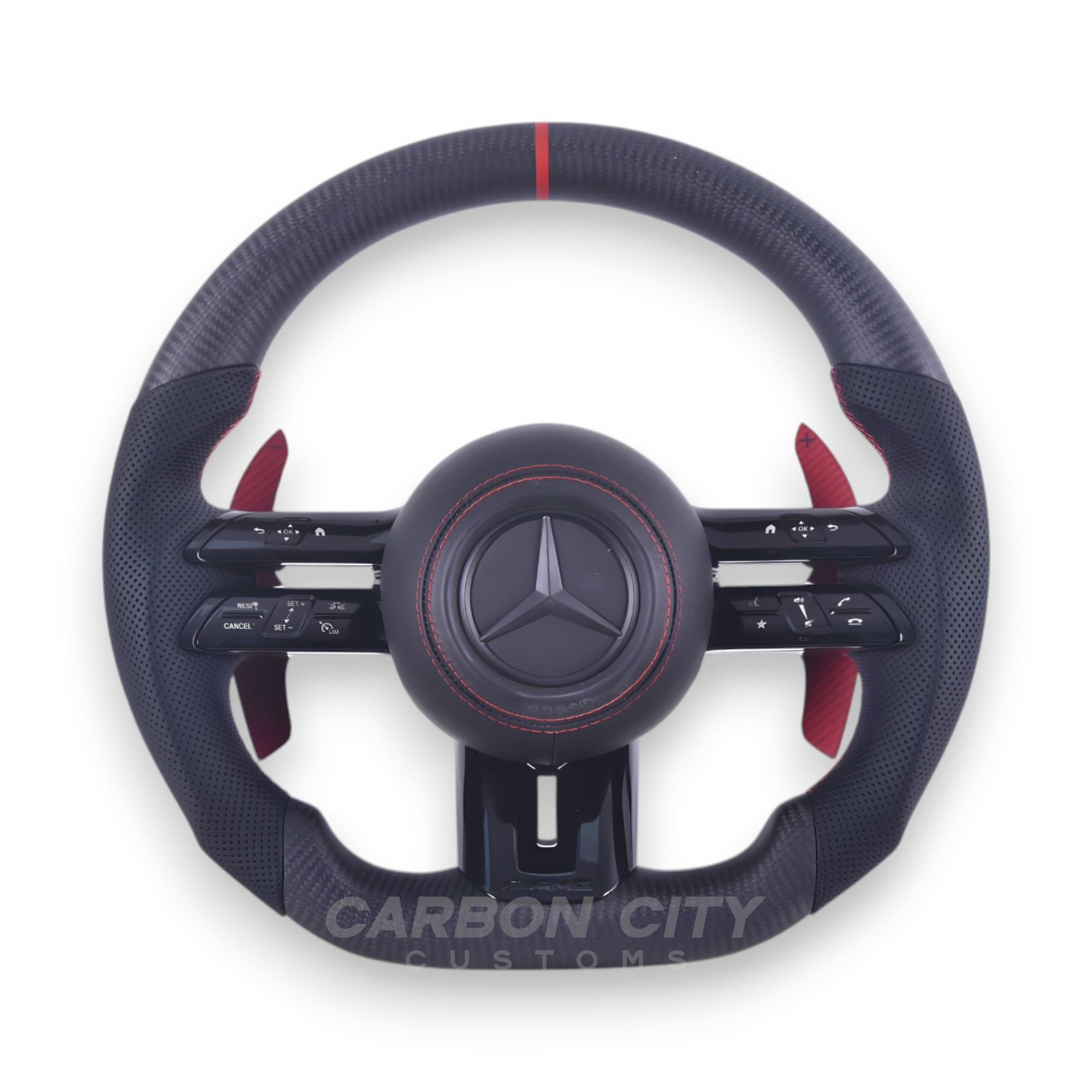 Mercedes-Benz 2023 AMG Style 'STEALTH' Pre Designed Complete Steering Wheel