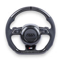 Audi A/S/RS Style (1st Gen) Customizable Steering Wheel (Fits 2013 - 2016 Models)