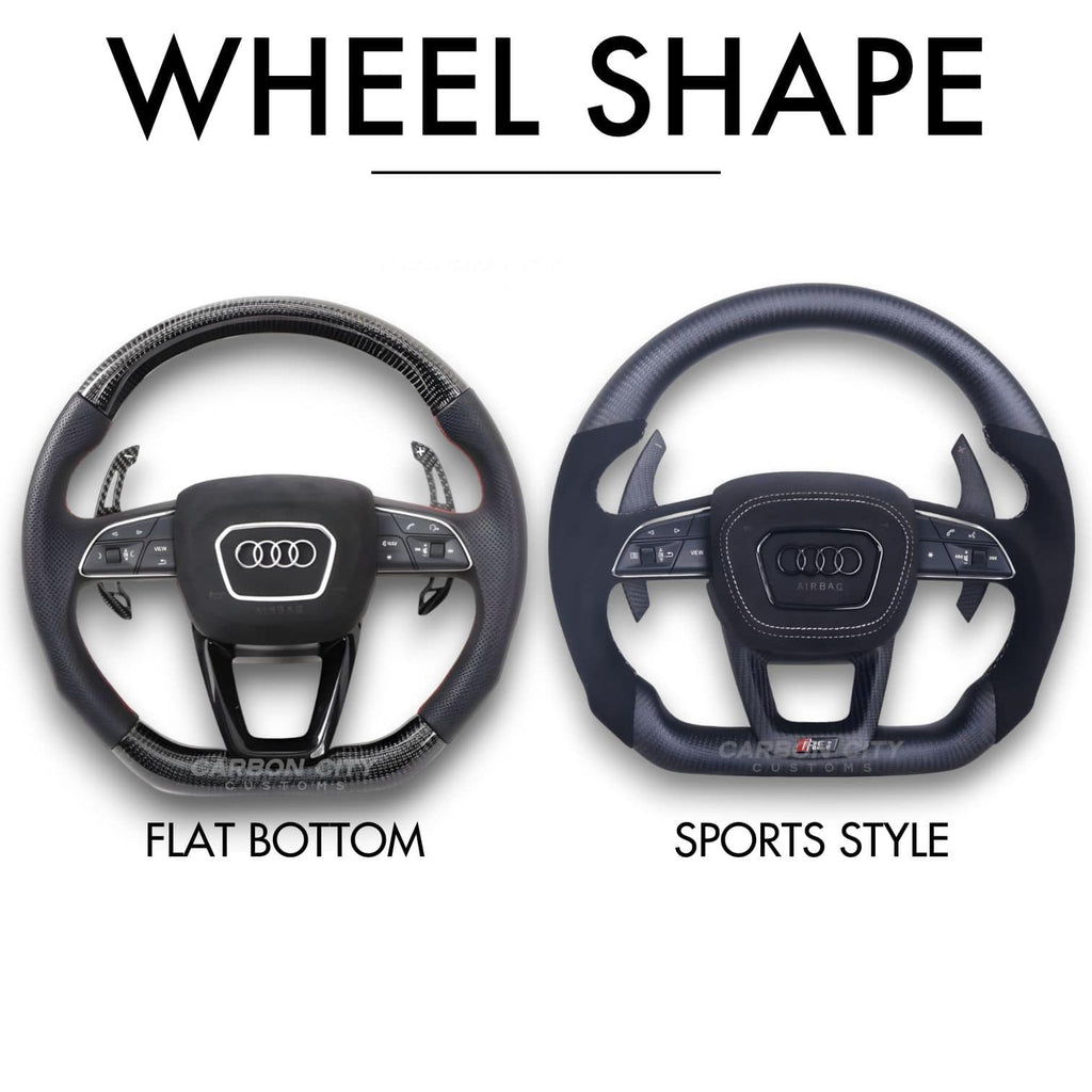 Audi Q/RS 2023 Style Customizable Steering Wheel