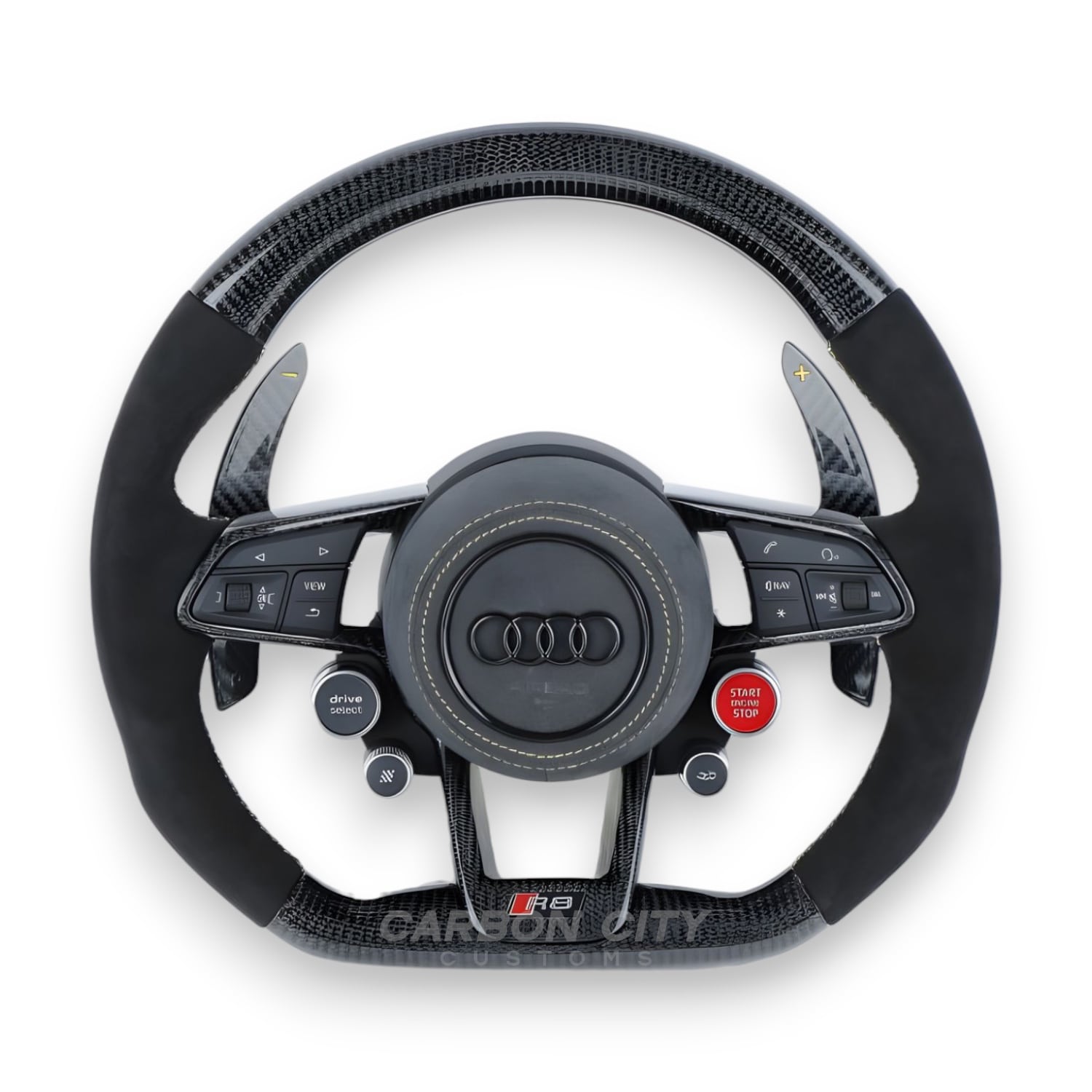 Audi R8/TT Style Customizable Steering Wheel (Fits 2010+ All Models)