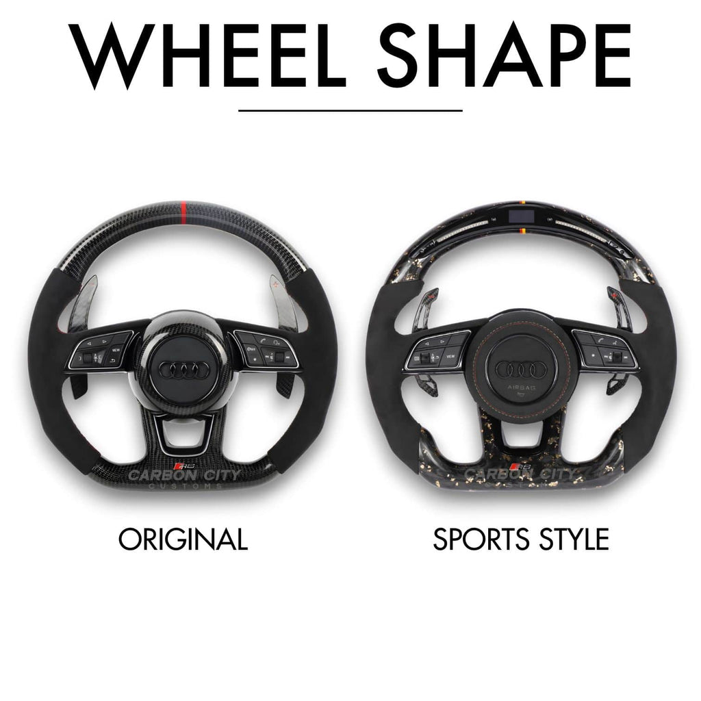 Audi RS Style Customizable Steering Wheel