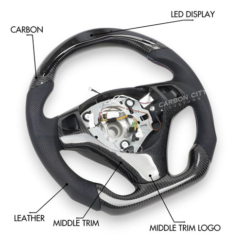 BMW E9X Style Customizable Steering Wheel