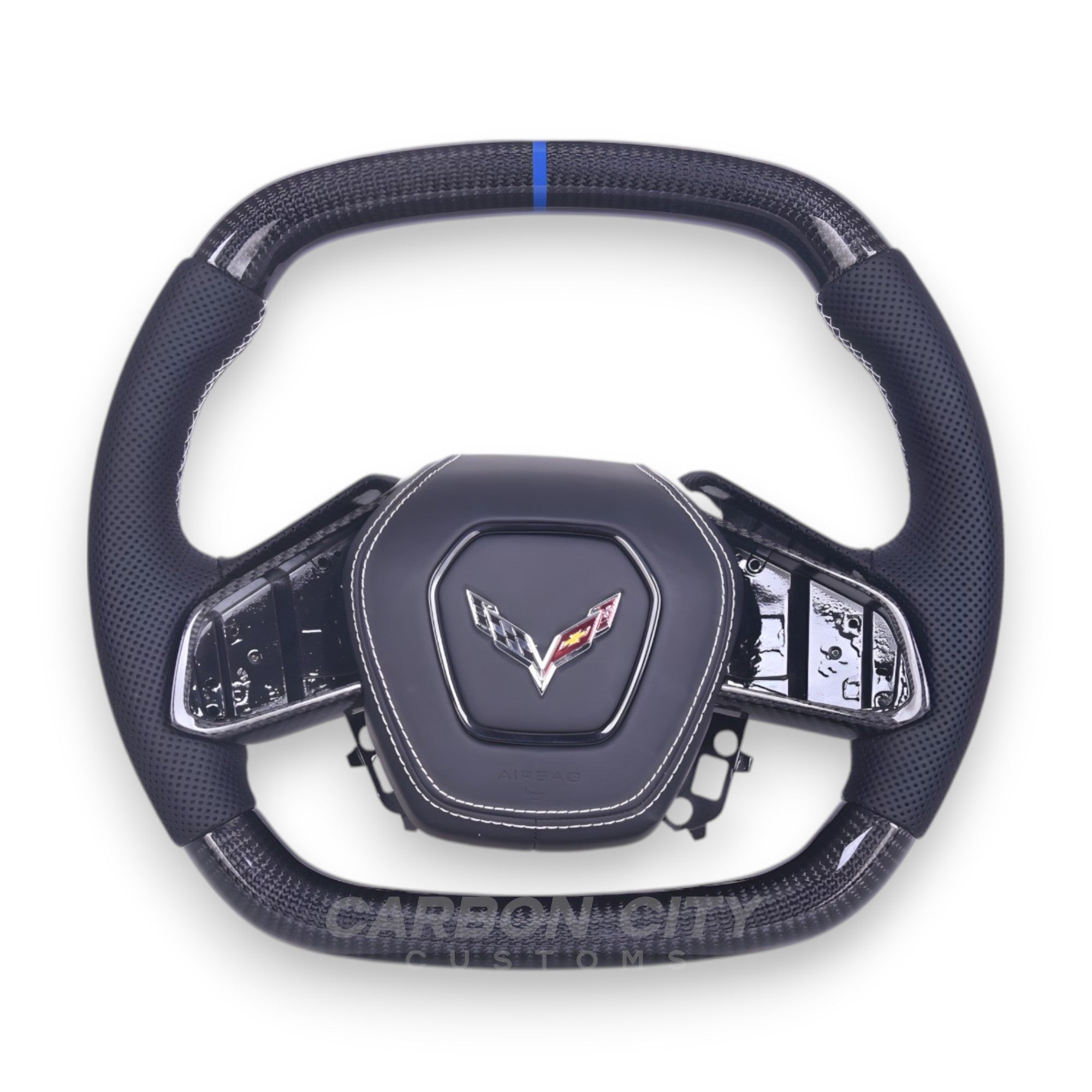 Chevrolet Corvette C8 Style Customizable Steering Wheel